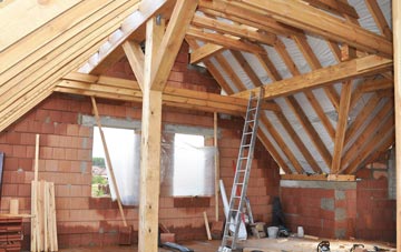 Upper Solva attic trusses